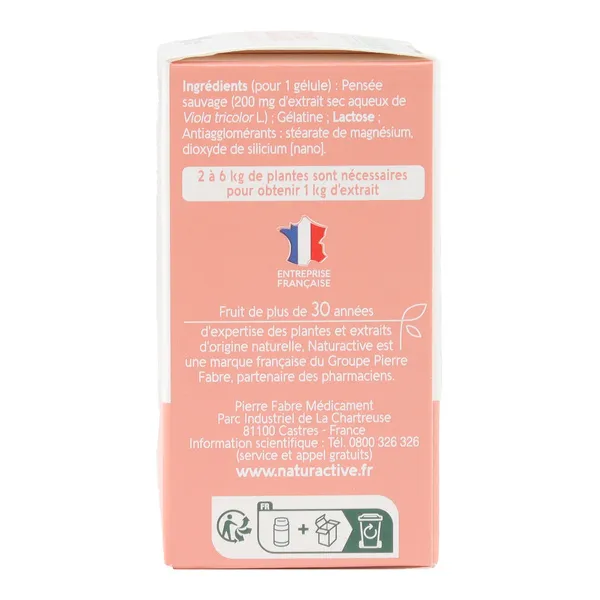 Naturactive Pensée sauvage gélules