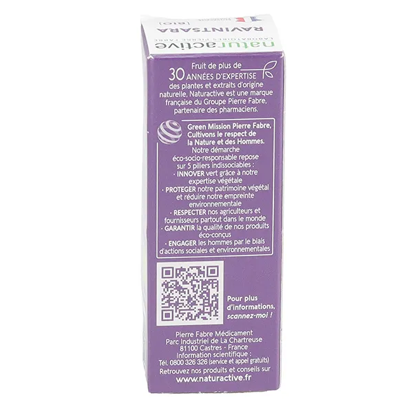 Naturactive huile essentielle de Ravintsara Bio