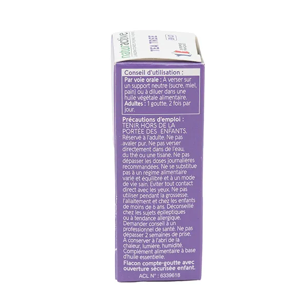 Naturactive huile essentielle de Tea Tree Bio