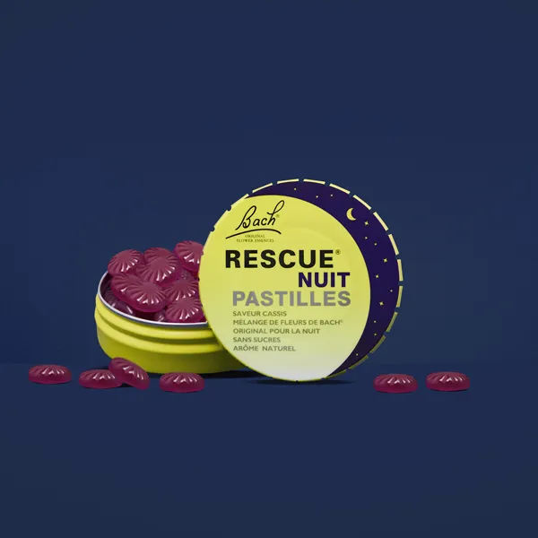 Fleurs de Bach Rescue Nuit pastilles