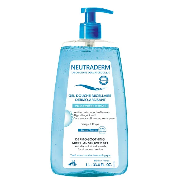 Neutraderm gel douche micellaire dermo-protecteur