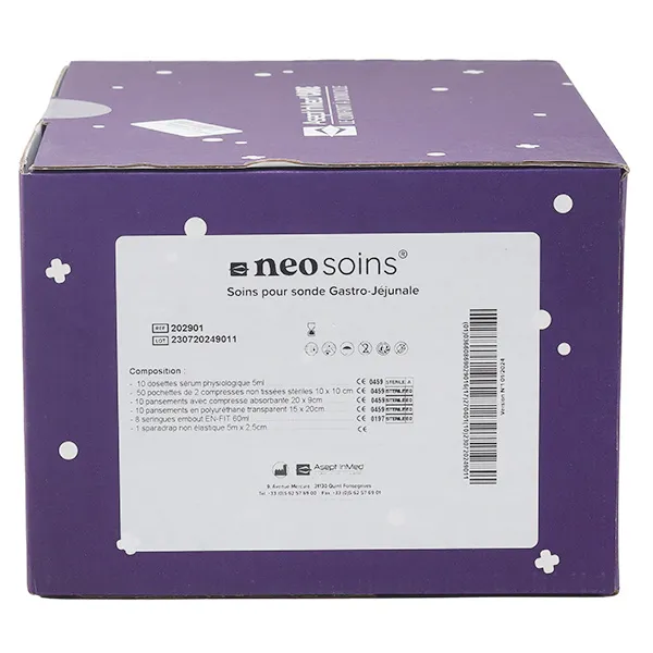 Set de soins pour sonde de gastrostomie
