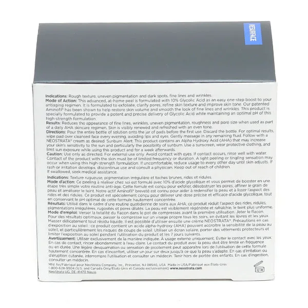 Neostrata Resurface Peeling Booster d'éclat 10 AHA