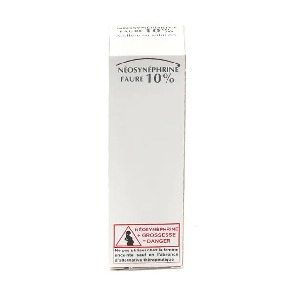 Neosynéphrine Faure 10 % collyre