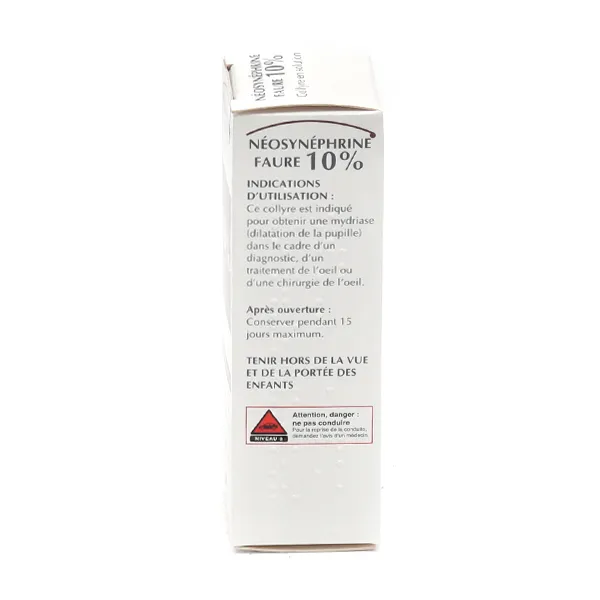 Neosynéphrine Faure 10 % collyre