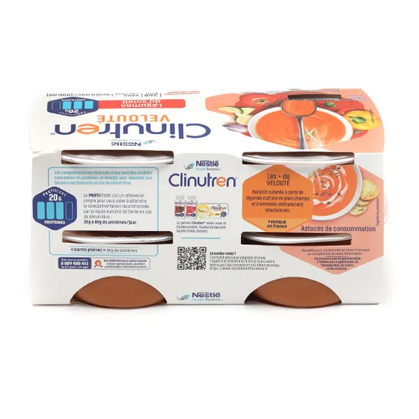 Clinutren Velouté soupe hyperprotéinée et hypercalorique