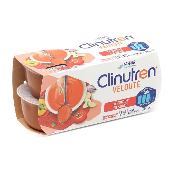 Clinutren Velouté soupe hyperprotéinée et hypercalorique
