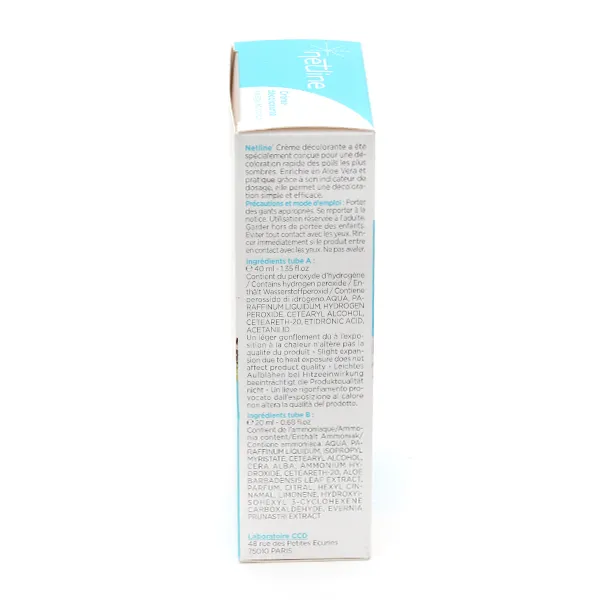 Netline coffret crème décolorante