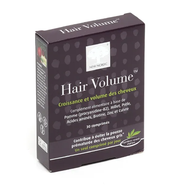 Hair volume comprimés