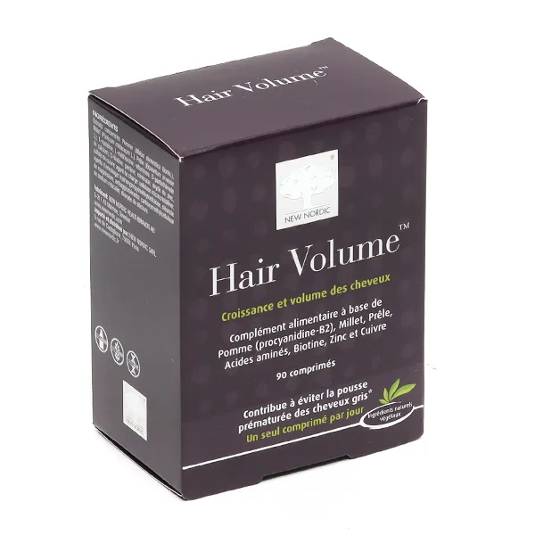 Hair volume comprimés