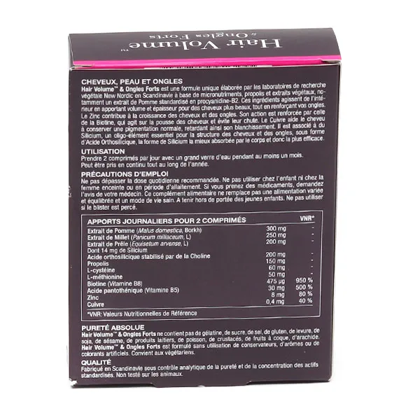 Hair Volume & Ongles Forts comprimés