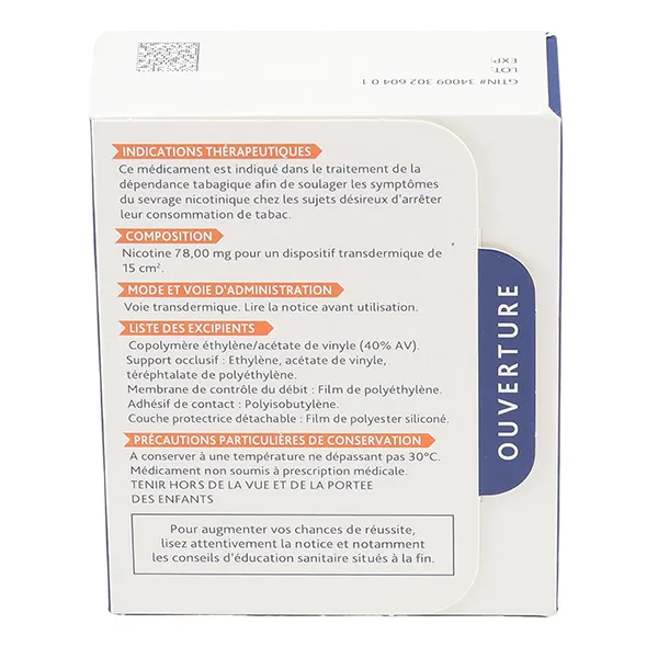 Niquitin patch nicotine 14 mg/24h