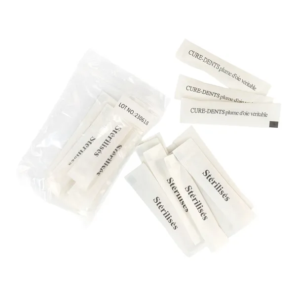 Le Négri cure-dents plume naturelle