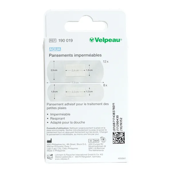 Velpeau Aqua Pansements imperméables