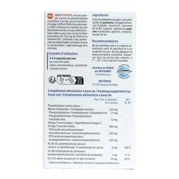 Nutergia Ergyfosforyl capsules