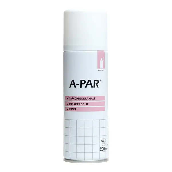 A PAR désinfectant antiparasitaire