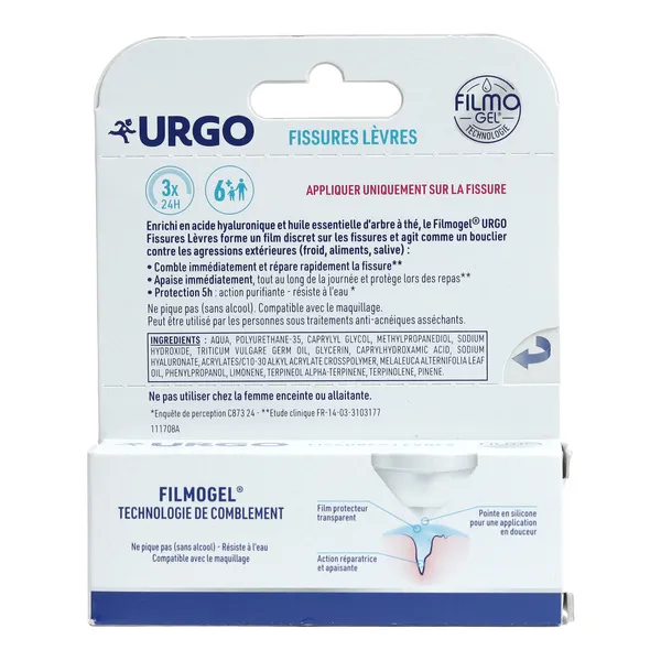 Urgo Filmogel Fissures lèvres