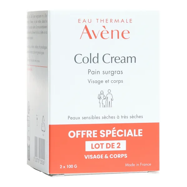 Avène Cold Cream pain surgras