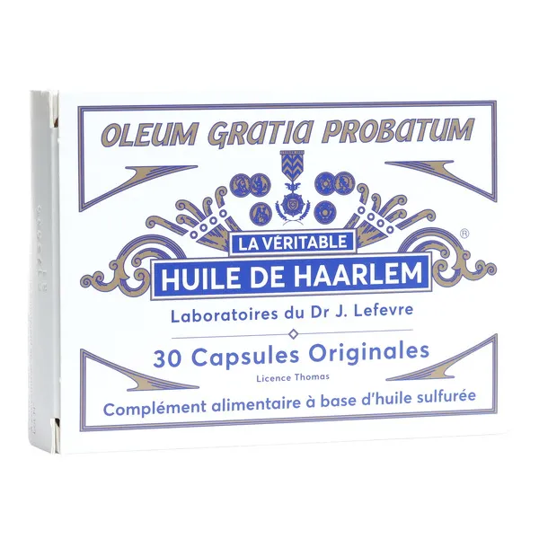 Huile de Haarlem capsules