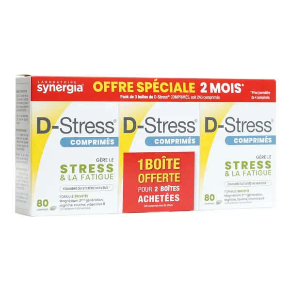 D Stress comprimés