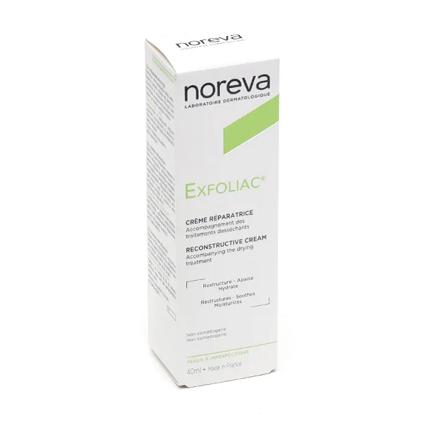 Noreva Exfoliac crème réparatrice