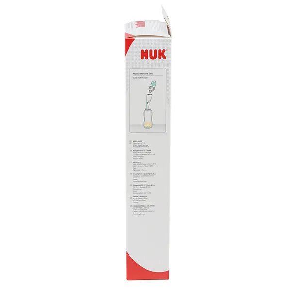 Nuk goupillon 2 en 1 bout éponge