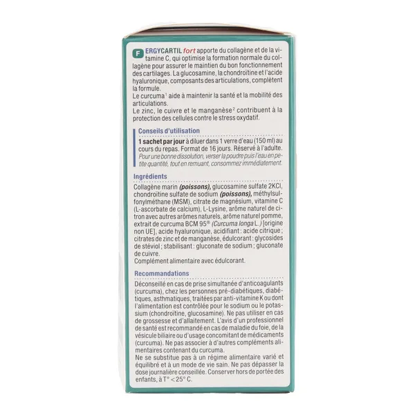 Nutergia Ergycartil Fort sachets