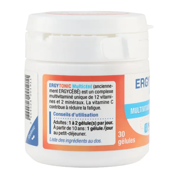 Nutergia Ergytonic MultiCébé gélules