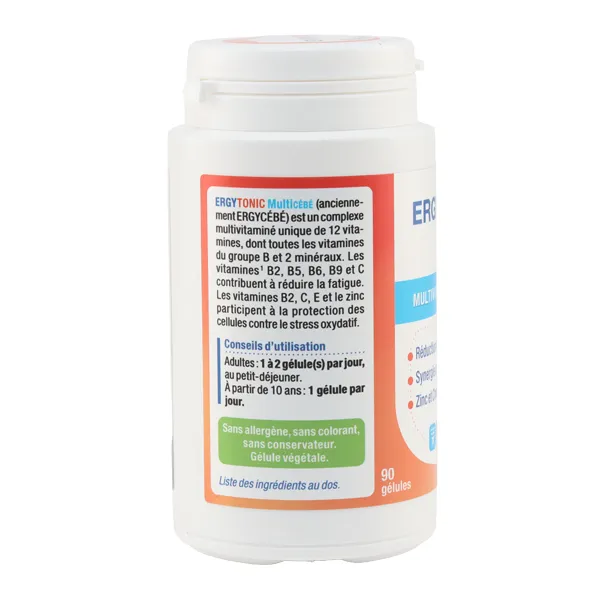 Nutergia Ergytonic MultiCébé gélules
