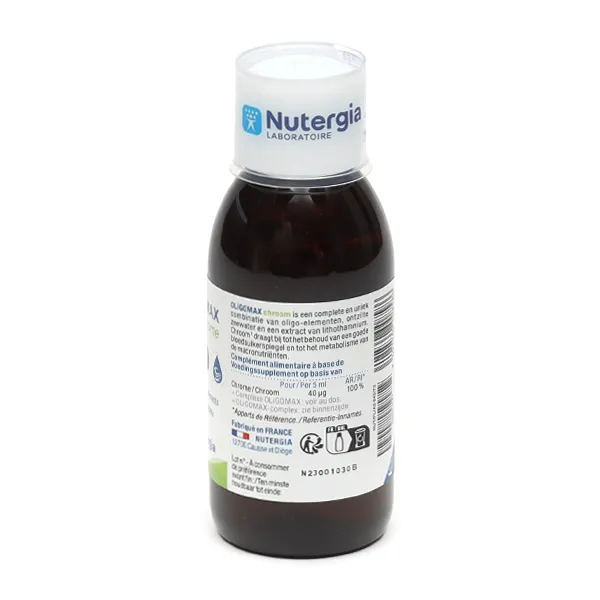 Nutergia Oligomax Chrome solution buvable
