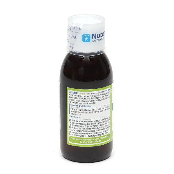 Nutergia Oligomax Chrome solution buvable