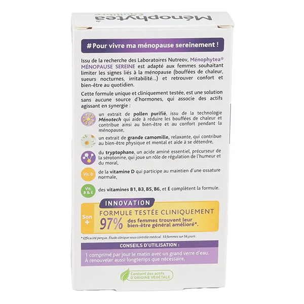 Ménophytea Equilibre Ménopause sereine comprimé