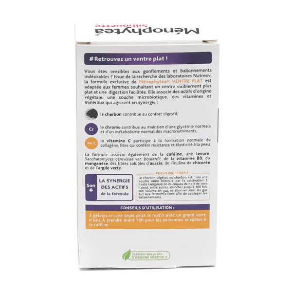 Ménophytea Silhouette ventre plat gélules