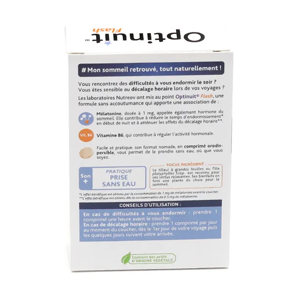 Optinuit Flash Sommeil comprimés orodispersibles
