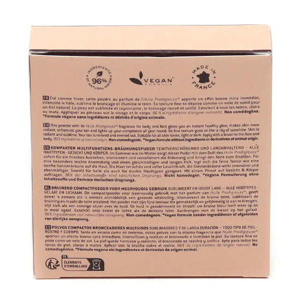 Nuxe Eclat Prodigieux poudre compacte bronzante