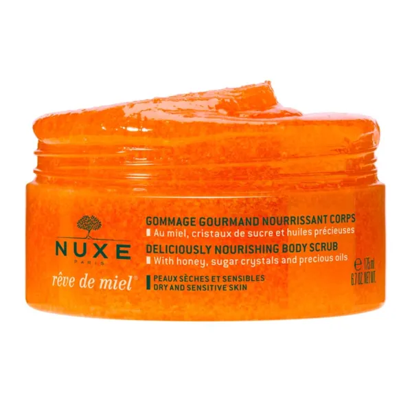 Nuxe Rêve de Miel Gommage gourmand nourrissant corps