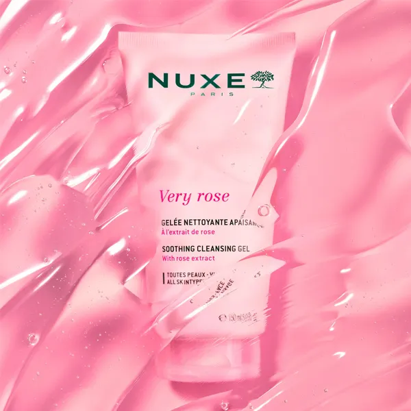 Nuxe Very rose gelée nettoyante apaisante