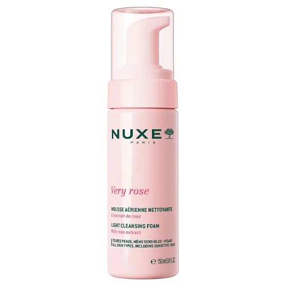 Nuxe Very Rose Mousse nettoyante aérienne