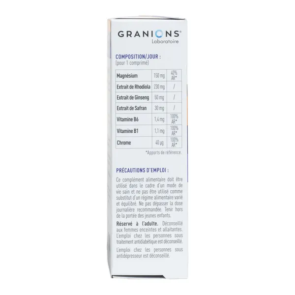 Granions Complexe anti stress comprimés