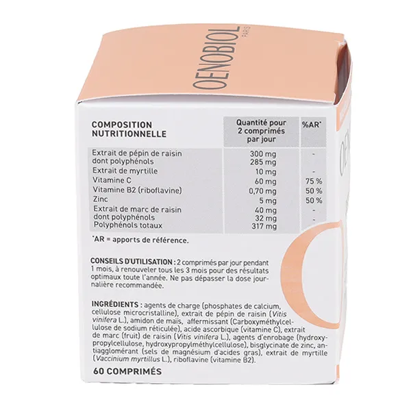 Oenobiol Derma Expert Contour des yeux comprimés