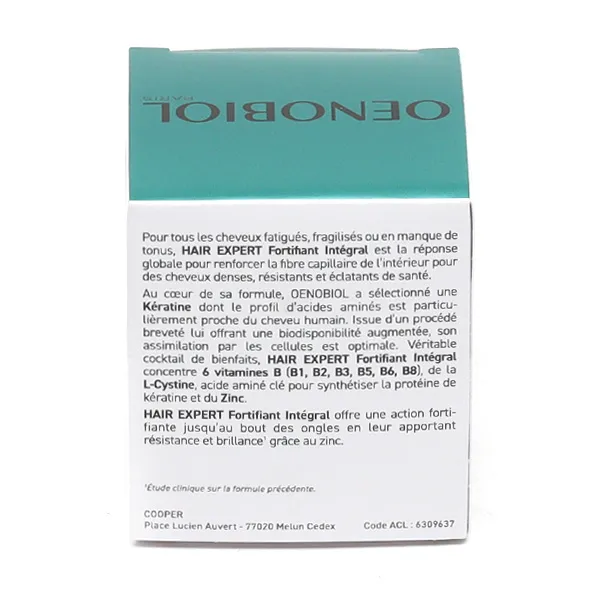 Oenobiol Hair Expert Fortifiant Intégral comprimés