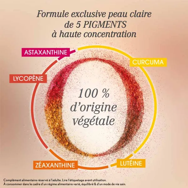 Oenobiol Perfect Bronze Autobronzant peau claire capsules