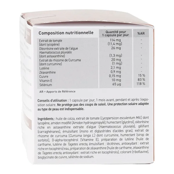 Oenobiol Perfect Bronze Solaire 2 en 1 capsules