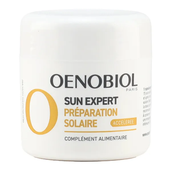 Oenobiol Sun Expert Préparateur solaire accélérée capsules