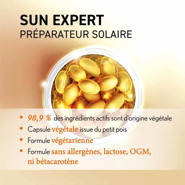 Oenobiol Sun Expert préparateur solaire peau normale capsules