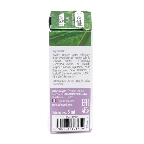 Olioseptil Roll on maux de tête aux huiles essentielles