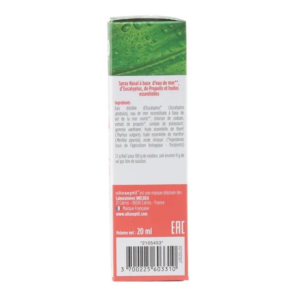 Olioseptil spray nasal