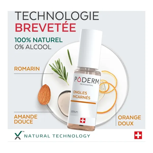 Poderm Ongles incarnés Sérum