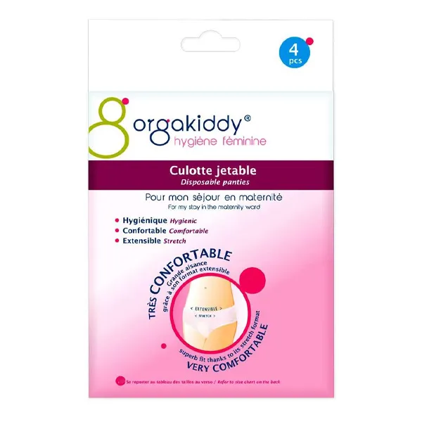 Orgakiddy culotte jetable par 4