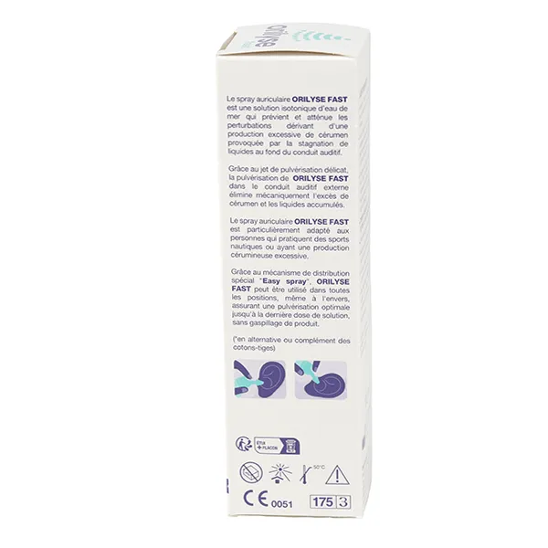 Orilyse fast Spray auriculaire